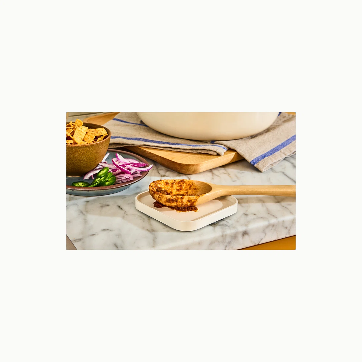 caraway-spoon-rest-set-of-2-non-toxic-ceramic-coating-weighted-base-non-slip-sil image 1