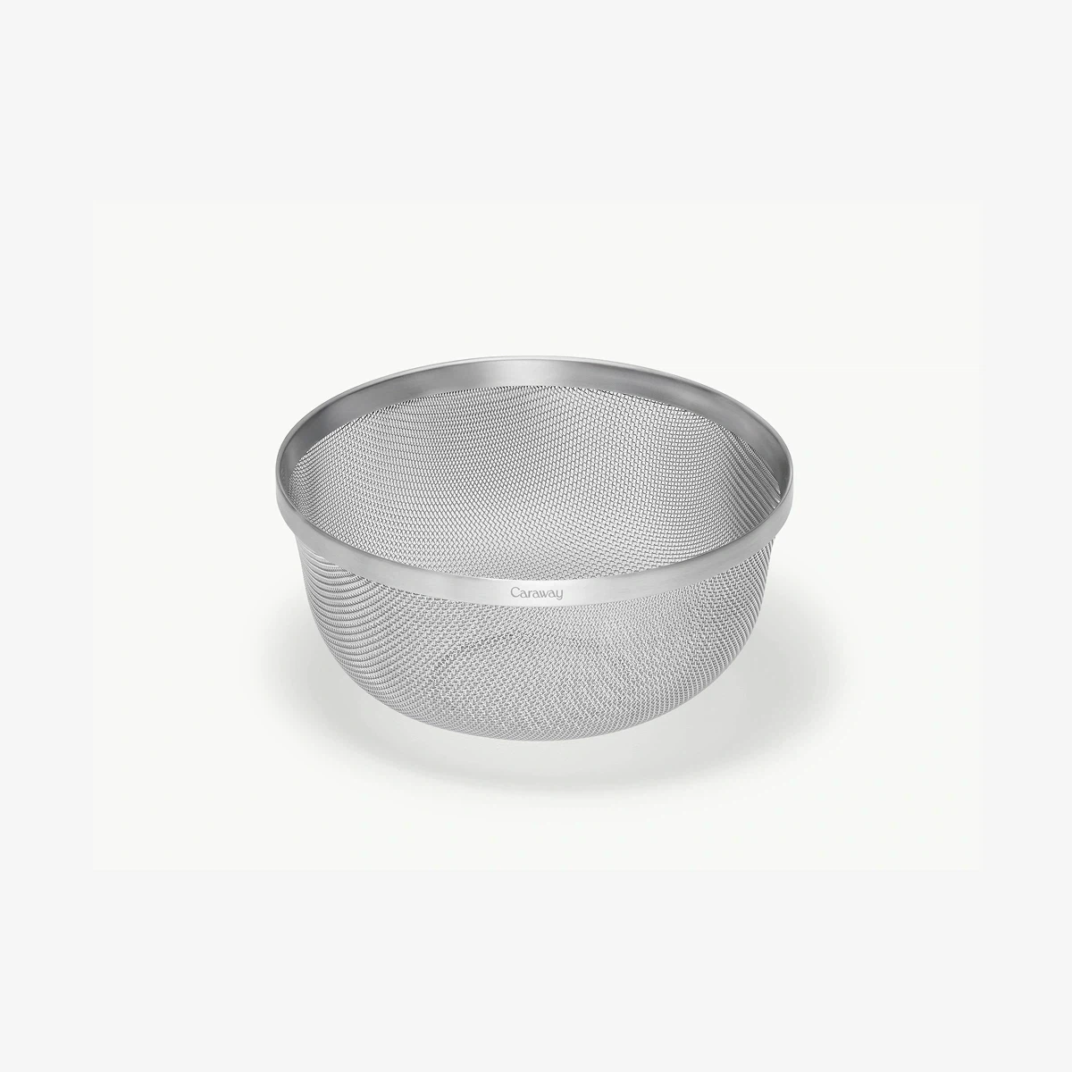 Caraway Medium Stainless Steel Strainer 4Qt – Versatile, Non-Toxic, Stackable