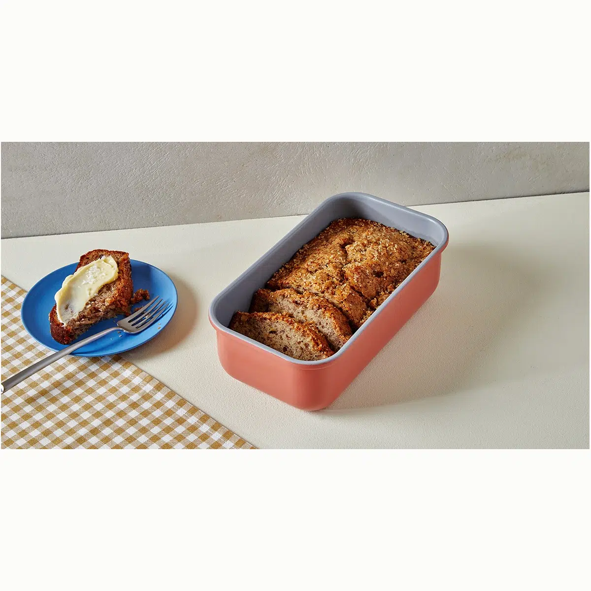 caraway-non-toxic-ceramic-loaf-pan-1-lb-bread-pan-nonstick-oven-safe-to-550-f image 1