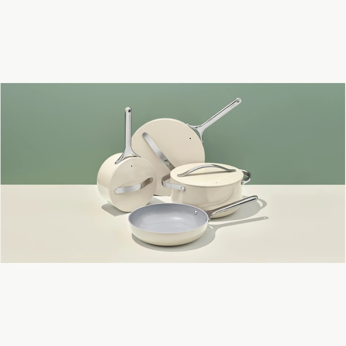 caraway-summer-kitchen-starter-set-31-piece-non-stick-ceramic-cookware-bundle image 1