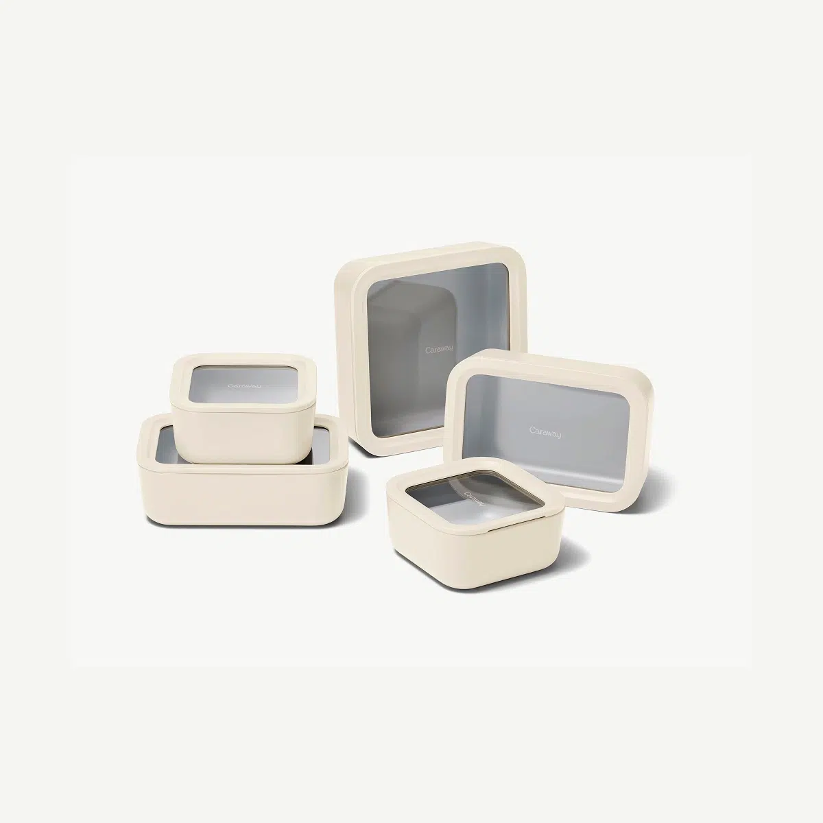 caraway-food-storage-set-13-piece-non-toxic-glass-containers-with-lids-3-organiz image 1