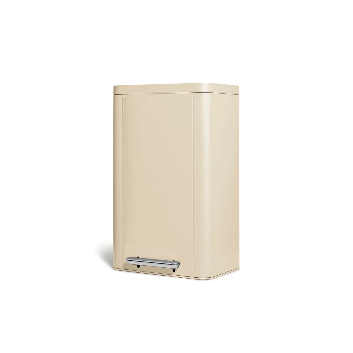 caraway-45l-rectangular-step-trash-can-fingerprint-resistant-quiet-close-lid-fit image 1