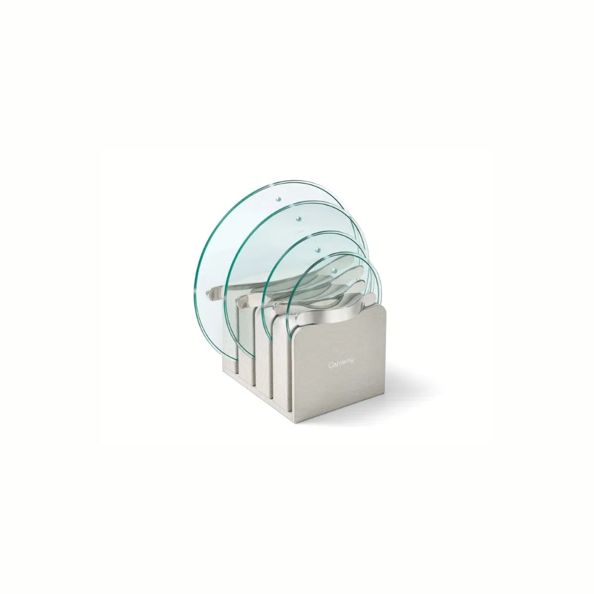 caraway-glass-lid-set-of-4-tempered-glass-lids-oven-safe-to-425-f-fits-cookware- image 1
