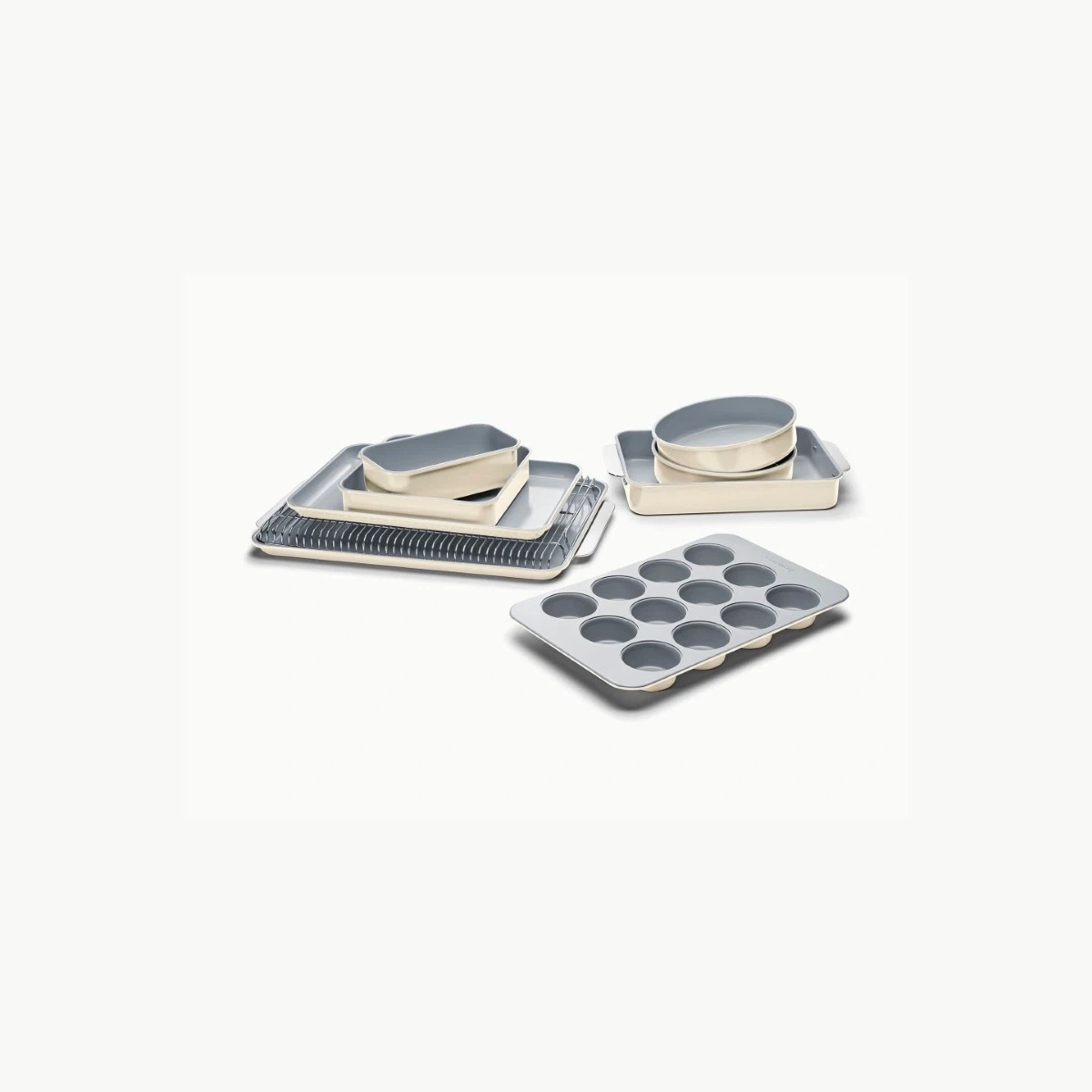 caraway-non-toxic-ceramic-11-piece-bakeware-set-baking-dishes-oven-safe-550-f image 1