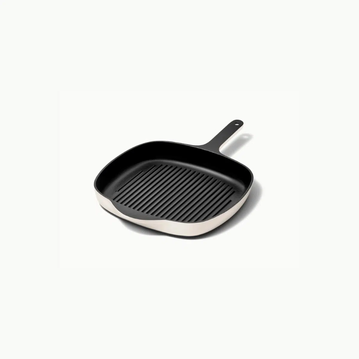 caraway-10-5-enameled-cast-iron-grill-pan-non-toxic-3-layer-enamel-coating-oven- image 1