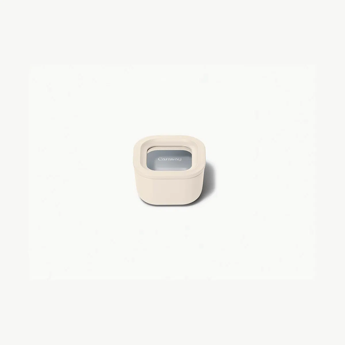 caraway-mini-square-glass-food-storage-container-1-75-cup-non-toxic-ceramic-coat image 1