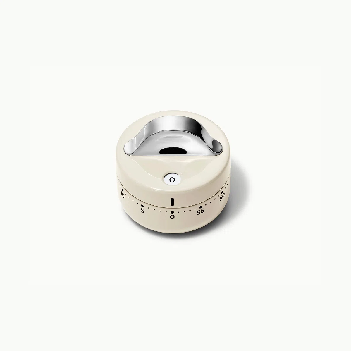 caraway-mechanical-kitchen-timer-battery-free-stainless-steel-dual-display-easy- image 1