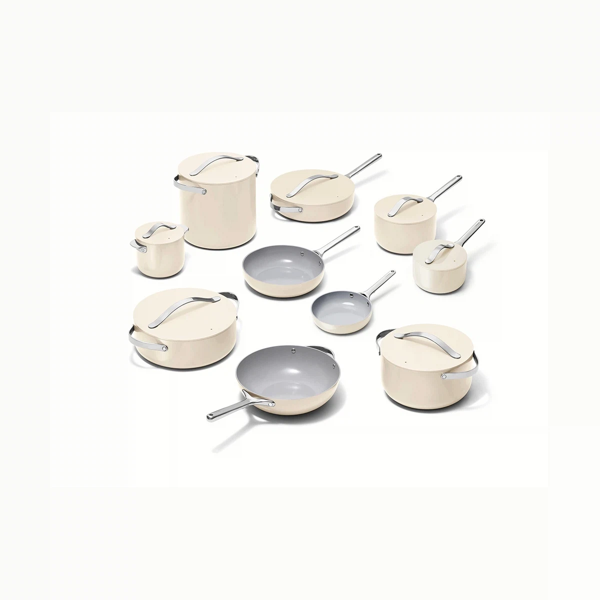 caraway-signature-ceramic-collection-cookware-set-minis-bundle-ptfe-free image 1