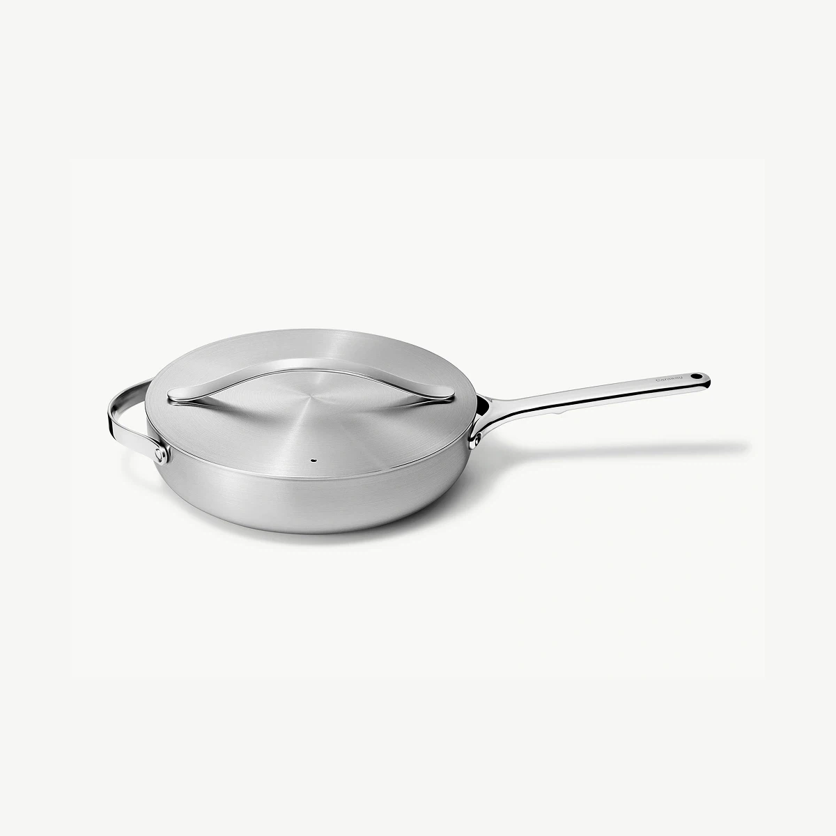 caraway-4-5-qt-stainless-steel-saut-pan-non-toxic-5-ply-oven-safe-to-550-f-burne image 1
