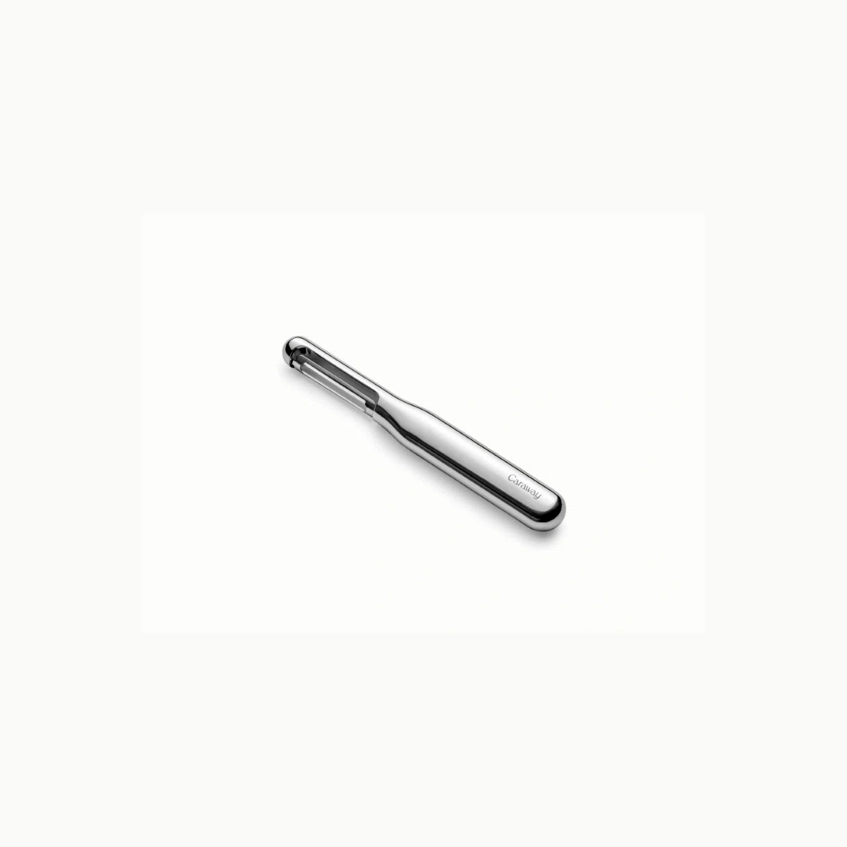 caraway-vegetable-peeler-non-toxic-stainless-steel-swivel-blade-ergonomic-comfor image 1