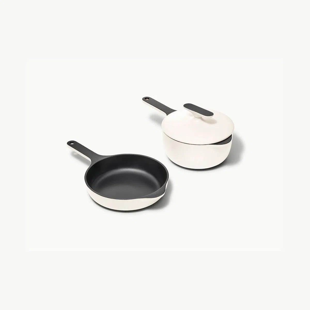 caraway-enameled-cast-iron-mini-duo-non-toxic-skillet-sauce-pan-with-storage-org image 1