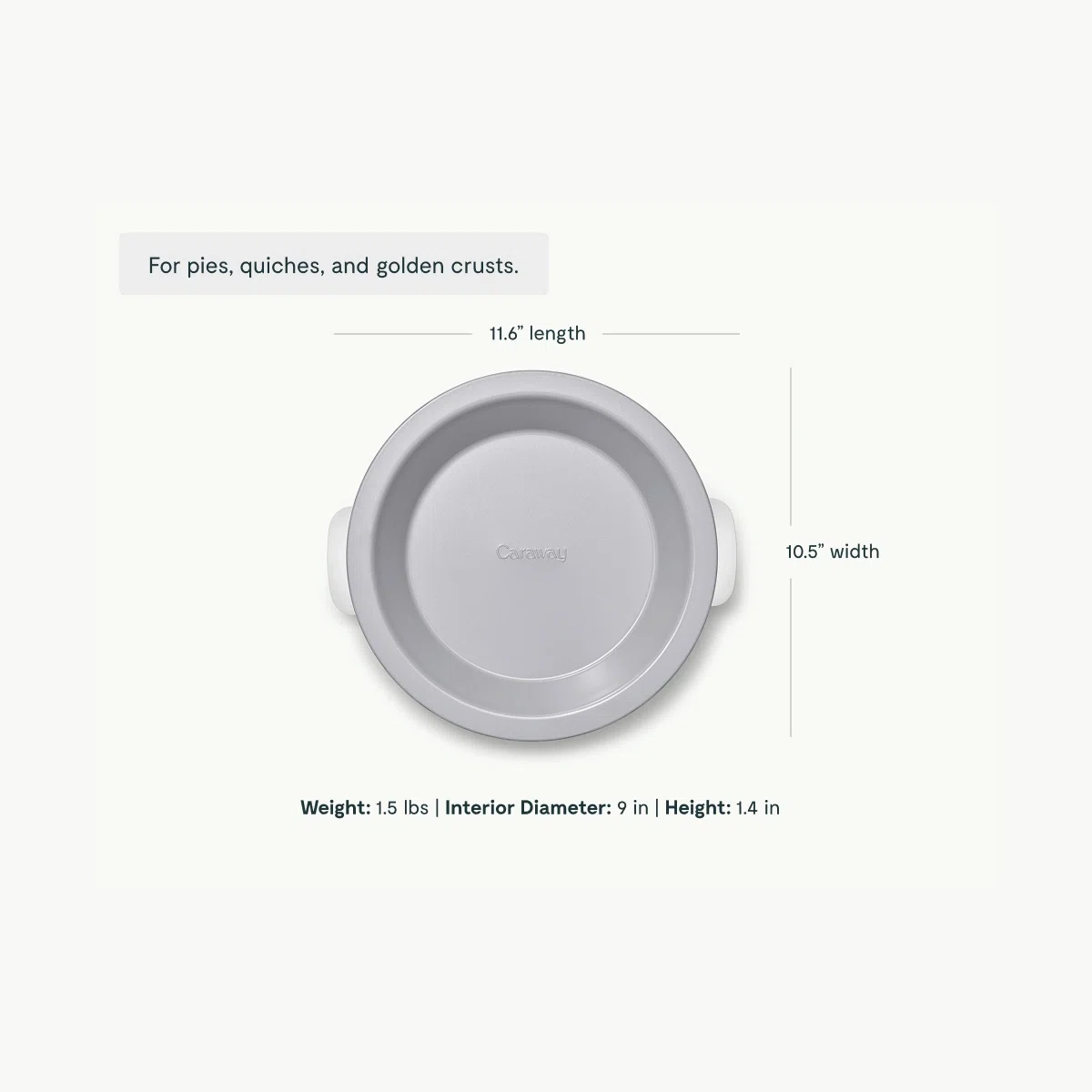 caraway-9-non-stick-ceramic-pie-pan-oven-safe-to-550-f-aluminized-steel-core-non image 3