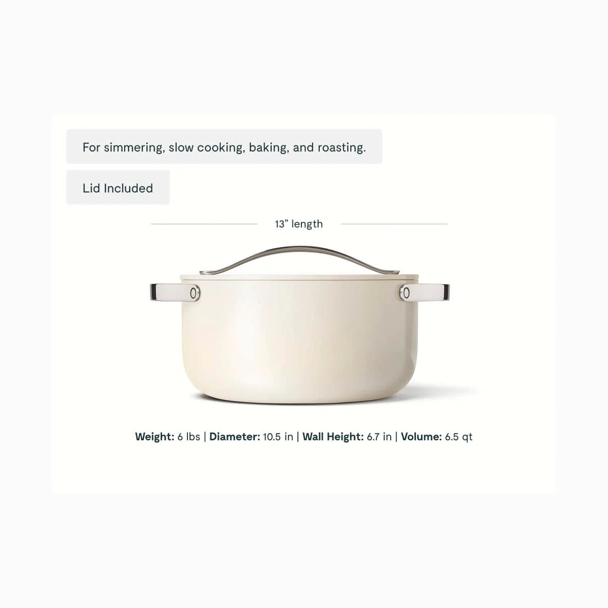 caraway-6-5-qt-ceramic-dutch-oven-non-toxic-non-stick-oven-safe-to-550-f-officia image 3