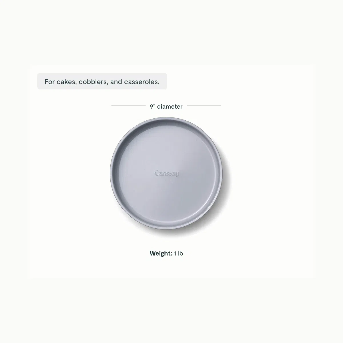 caraway-circle-pan-non-stick-ceramic-coated-aluminized-steel-core-oven-safe-to-5 image 3