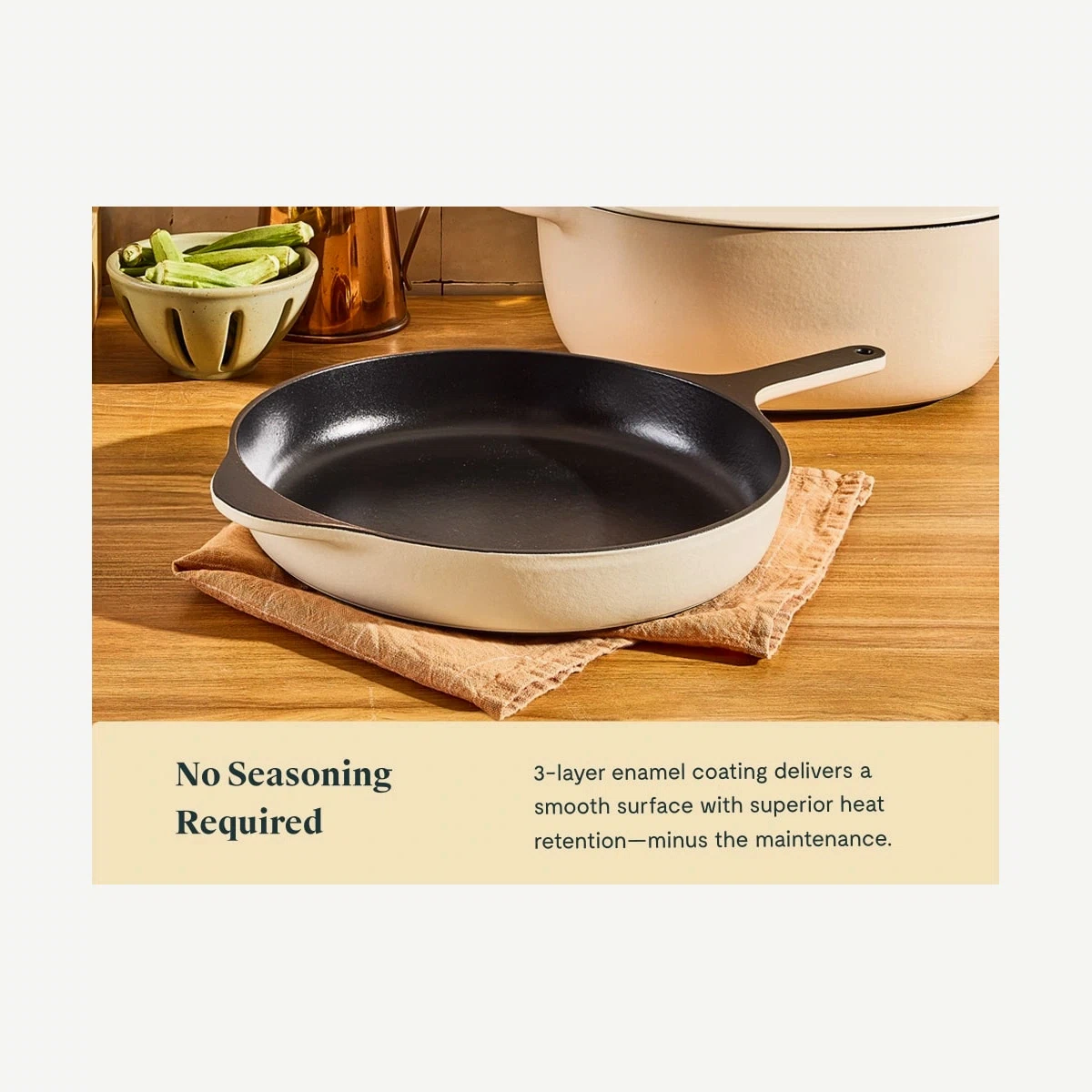 caraway-12-enameled-cast-iron-large-skillet-non-toxic-all-stovetop-compatible-li image 4