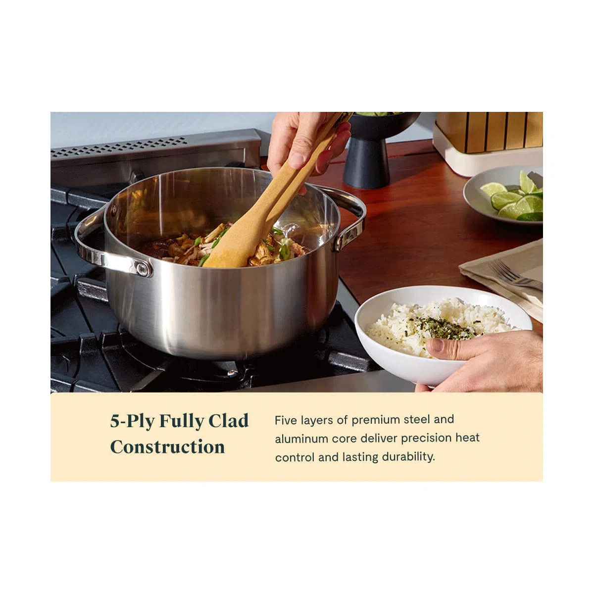 caraway-6-5-qt-stainless-steel-dutch-oven-non-toxic-5-ply-ovensafe-to-550-f-life image 4