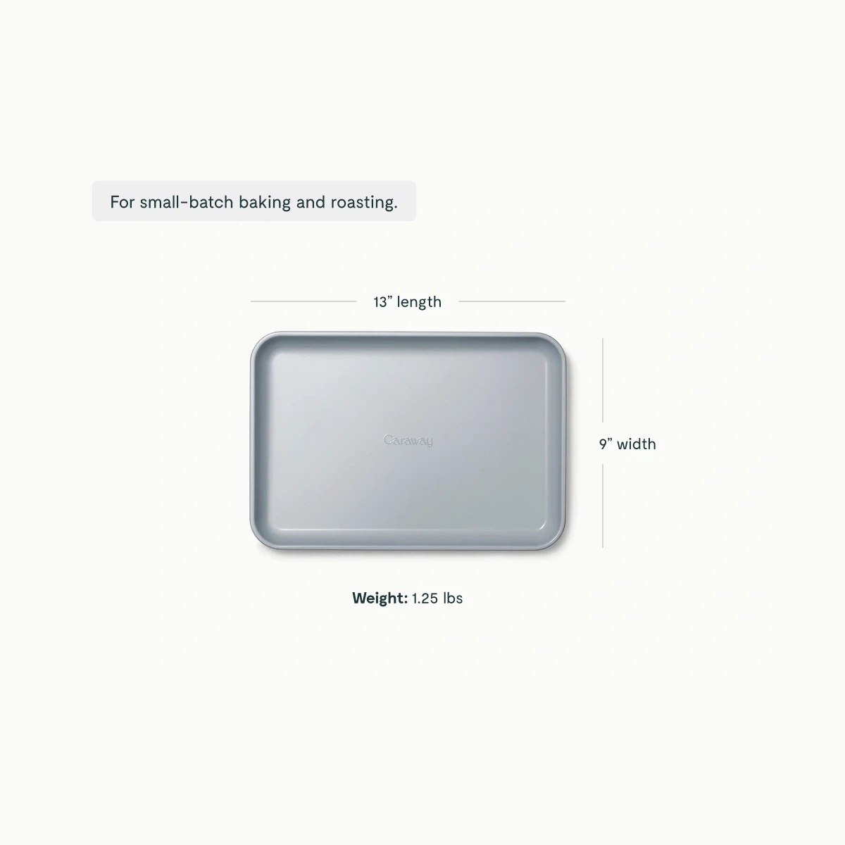 caraway-small-baking-sheet-non-toxic-ceramic-non-stick-oven-safe-to-550-f-perfec image 4