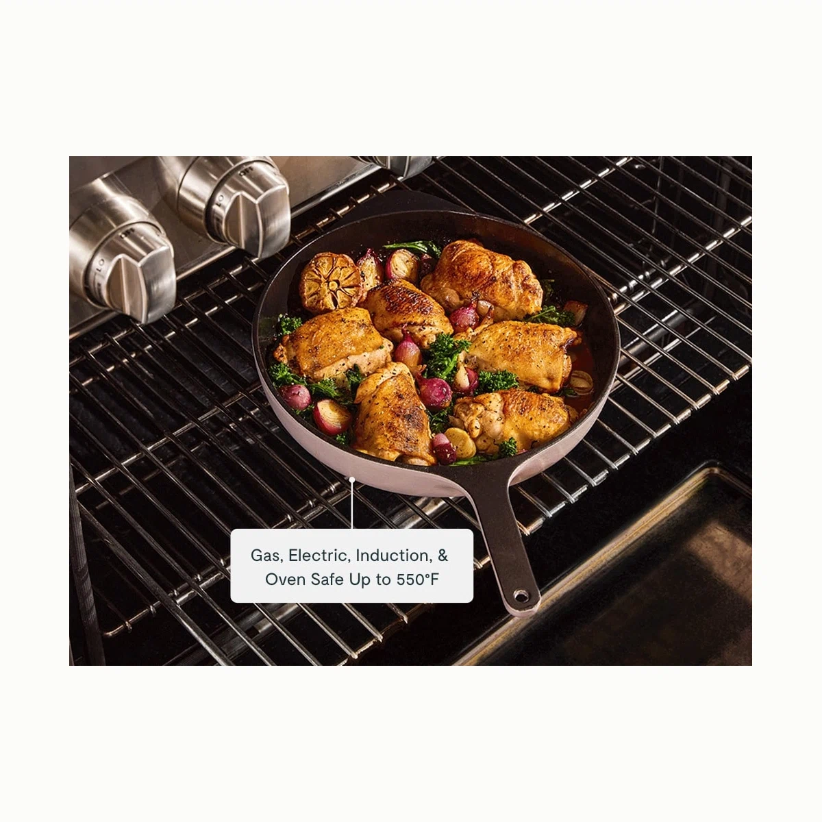 caraway-12-enameled-cast-iron-large-skillet-non-toxic-all-stovetop-compatible-li image 5