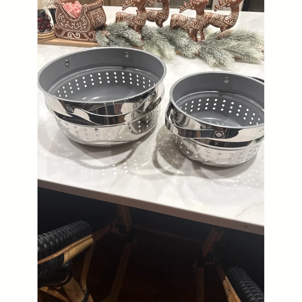 Solid steamer