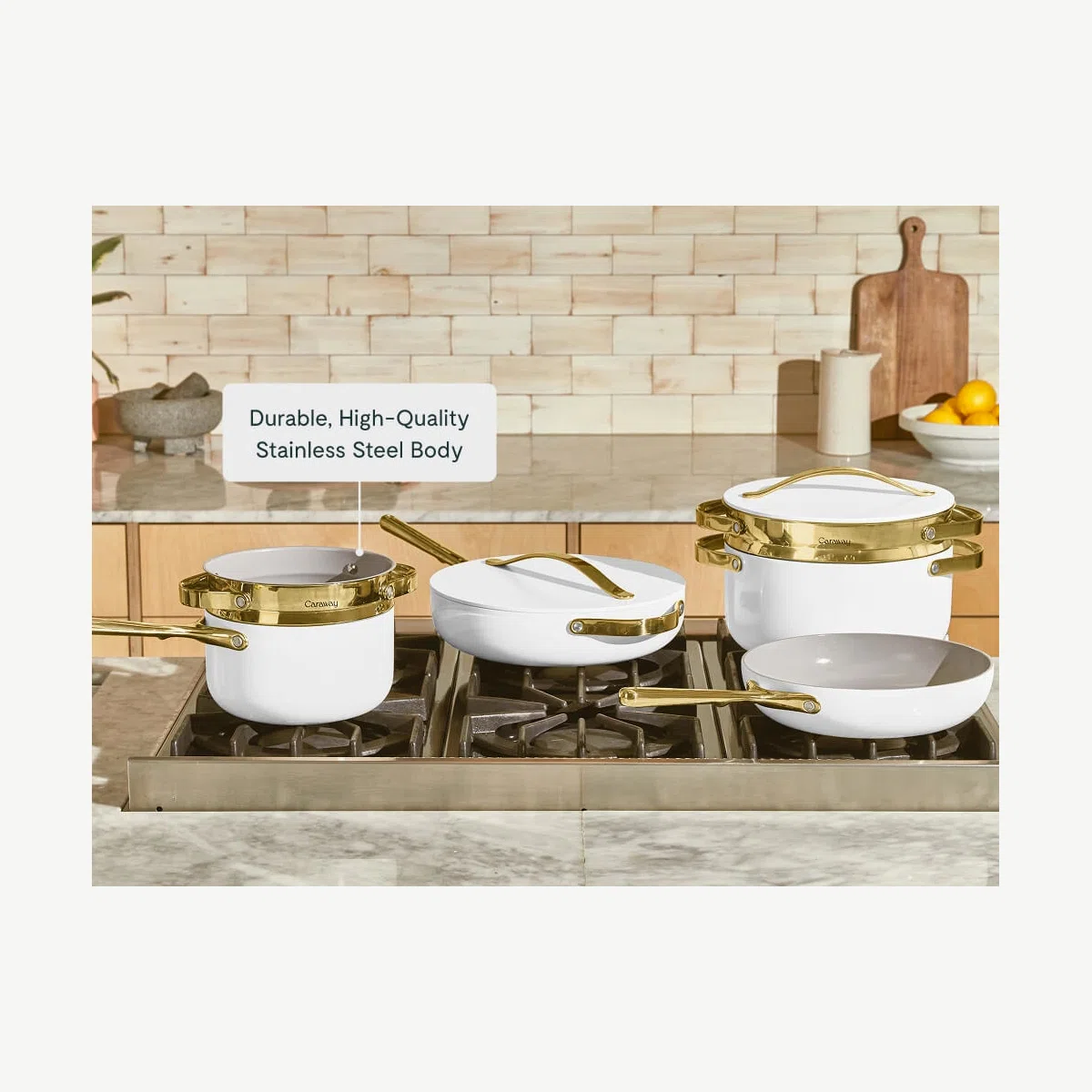 caraway-steamer-duo-non-toxic-ceramic-coated-stainless-steel-steamer-basket-pot- image 6
