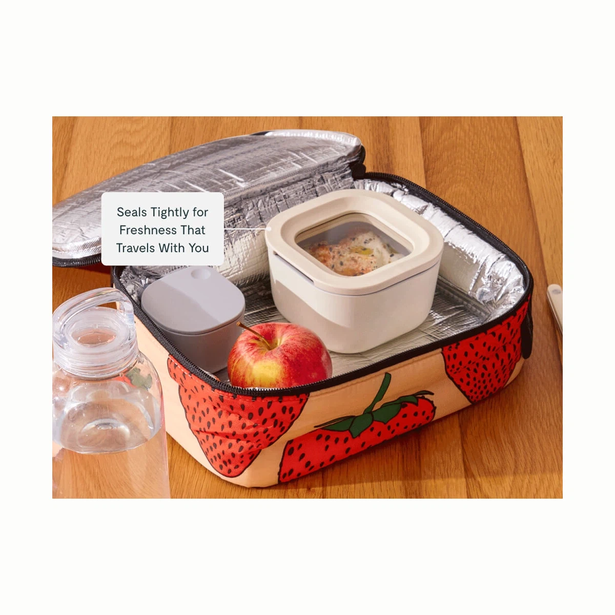 caraway-mini-square-glass-food-storage-container-1-75-cup-non-toxic-ceramic-coat image 7