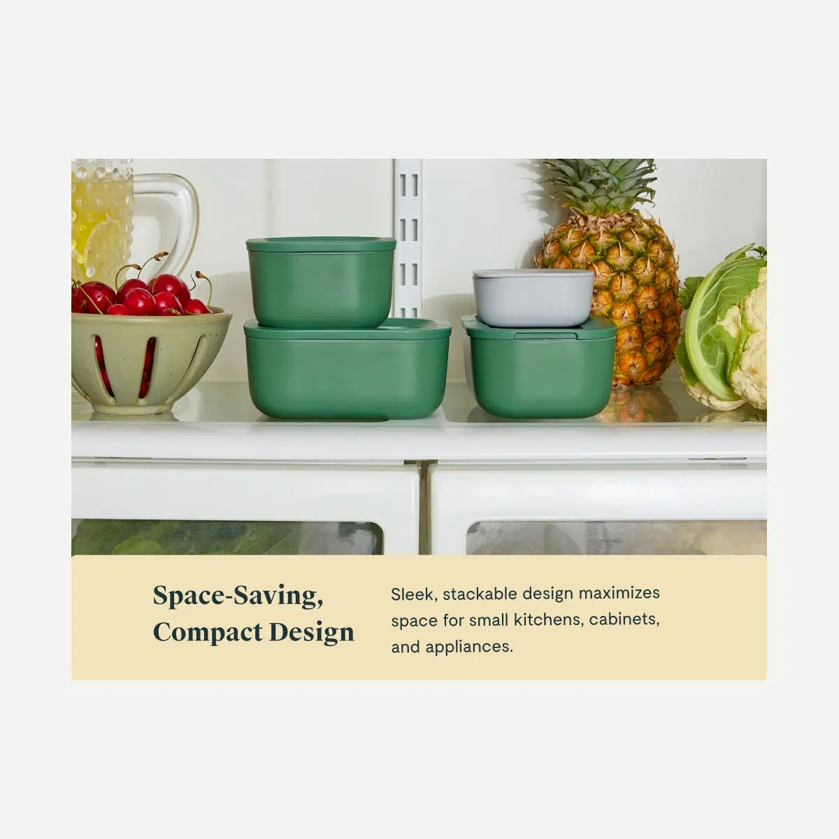 caraway-mini-food-storage-set-glass-containers-with-lids-non-toxic-ceramic-coate image 7