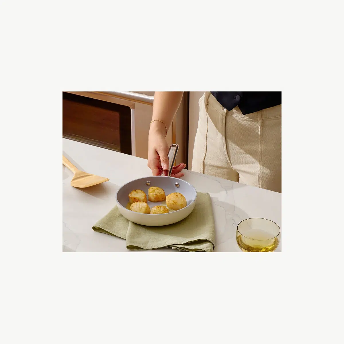 caraway-non-toxic-ceramic-fry-pan-trio-8-mini-10-5-fry-4-5qt-saut-ptfe-free-oven image 7