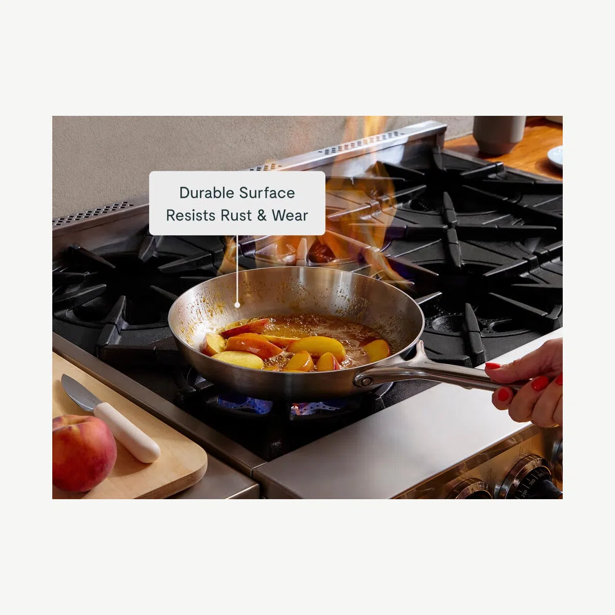 caraway-12-piece-stainless-steel-cookware-set-non-toxic-5-ply-pots-and-pans-set image 8