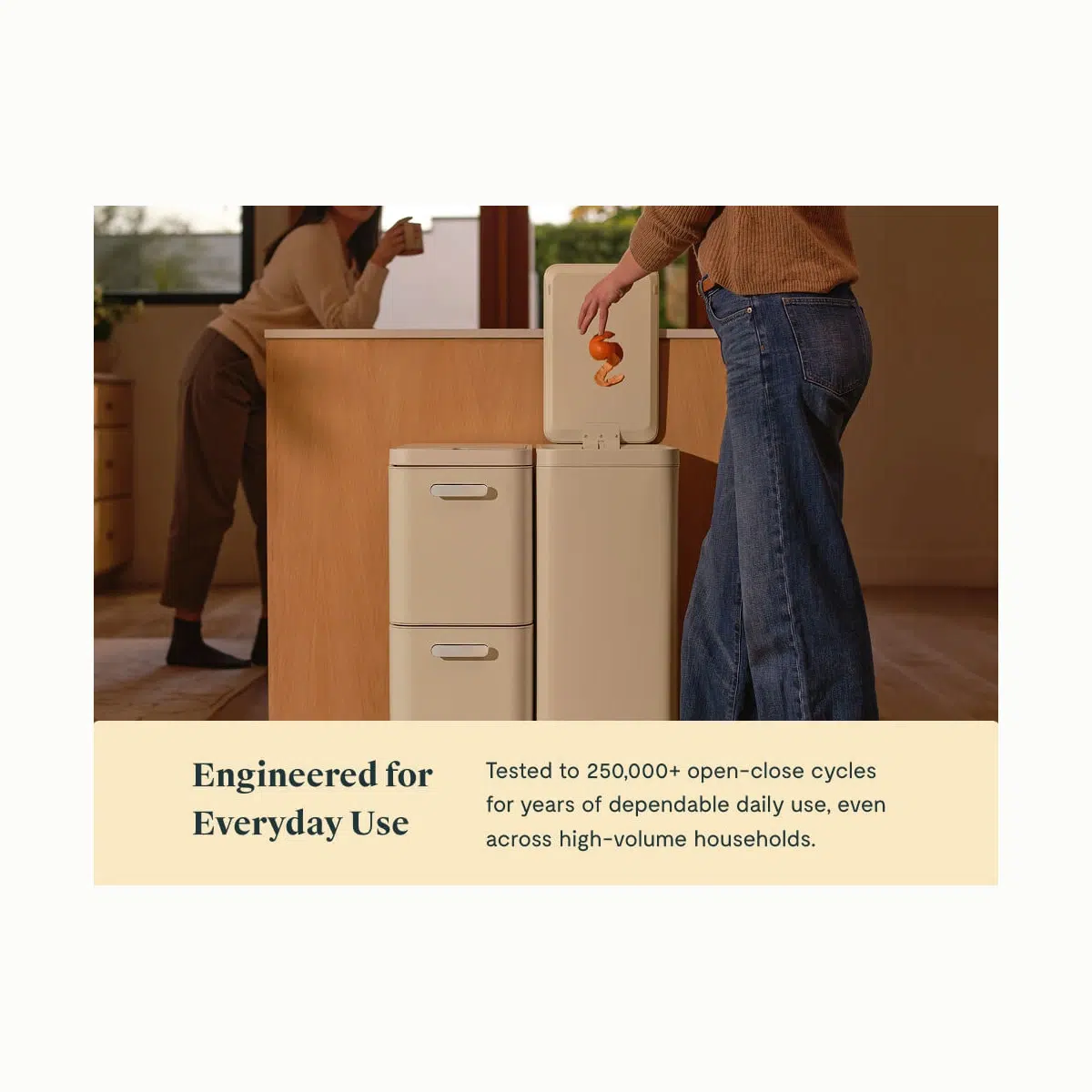 caraway-45l-slim-step-trash-can-13-gal-bag-fit-quiet-close-lid-fingerprint-resis image 8
